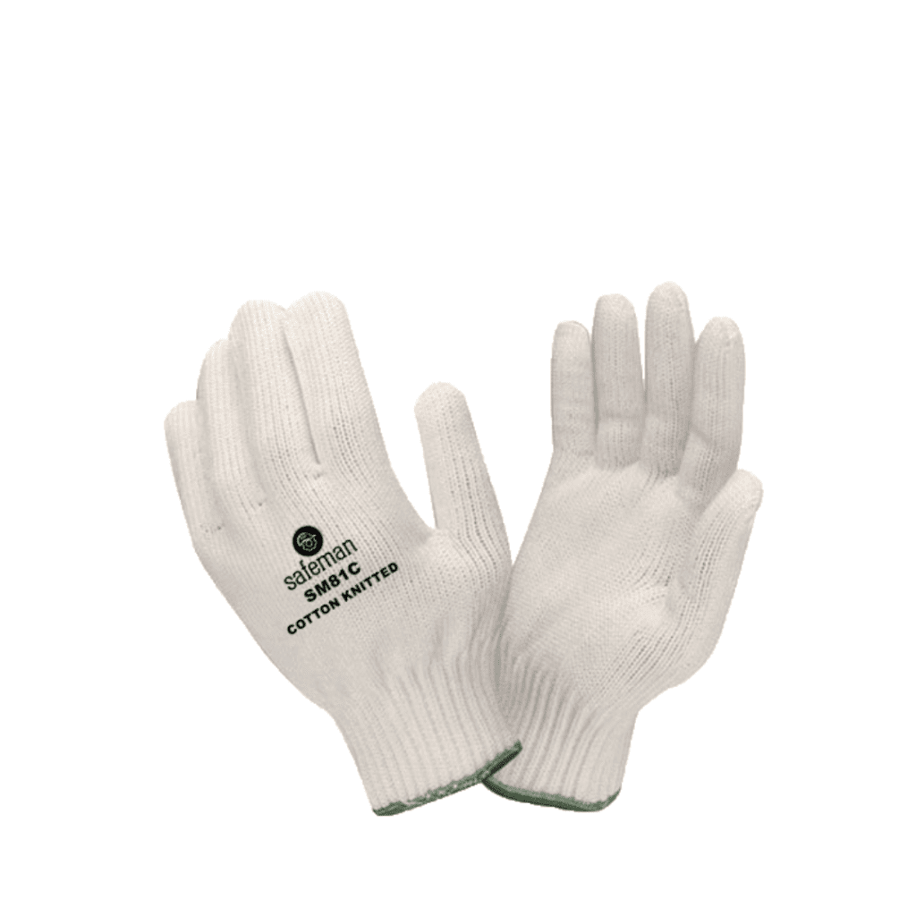 SAFEMAN SM81C Cotton Knitted Gloves