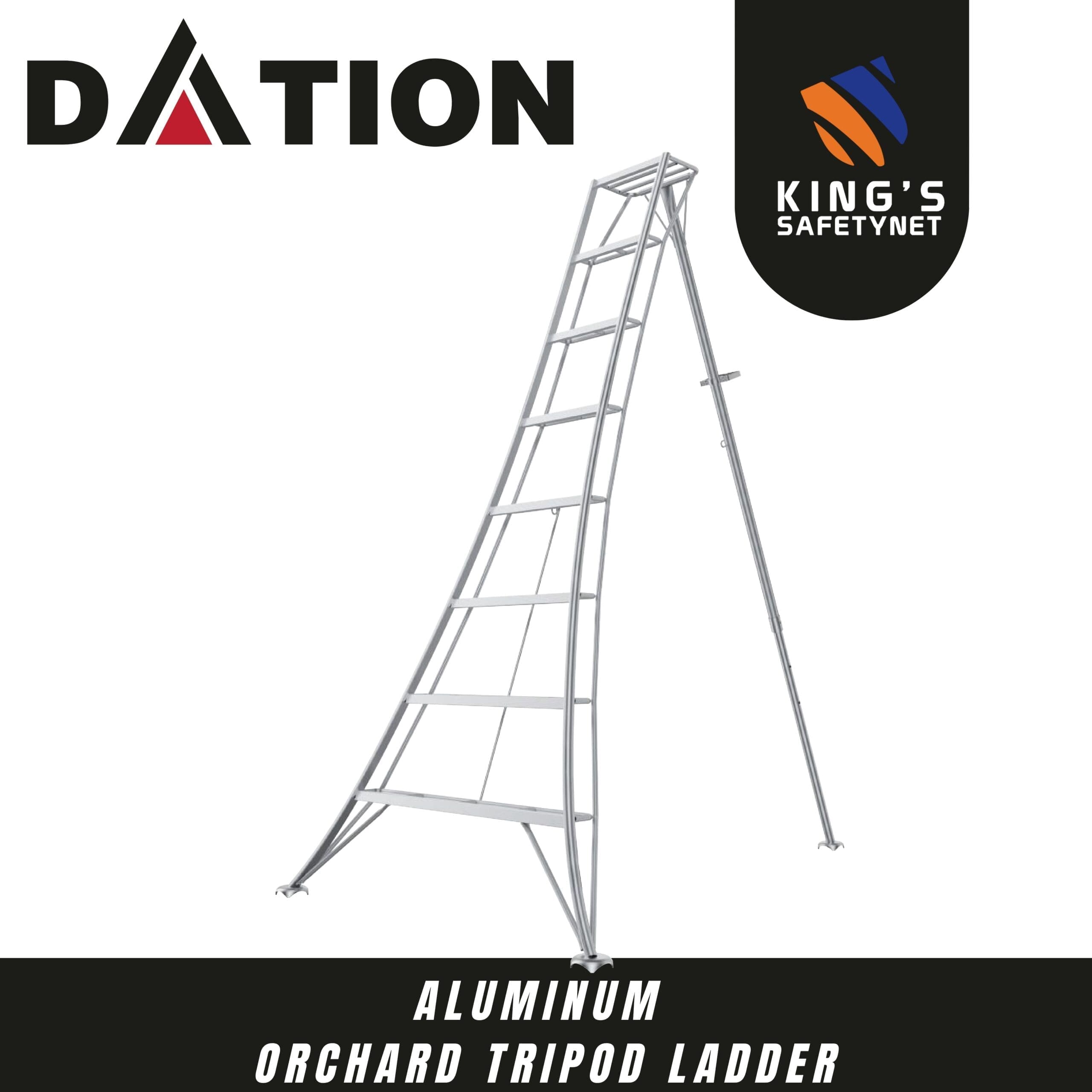 DATION ALUMINUM ORCHARD TRIPOD LADDER