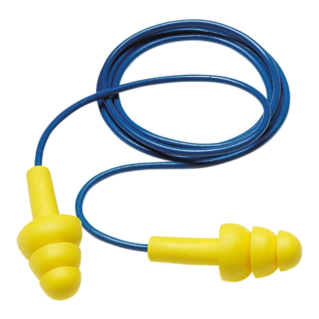 3M UltraFit Earplugs 340-4004, Corded E-A-R 2122
