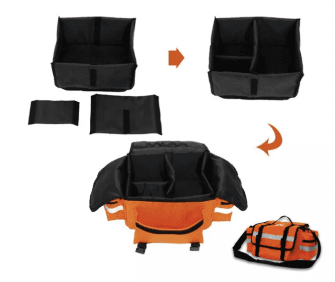 KSI Trauma Bag First Responder First Aid Kit