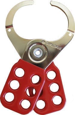 Standard Scissor Lockout Hasp - Large Jaw (6 hole) SLH-44