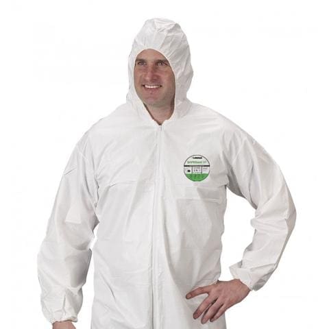 DISPOSABLE COVERALL SAFEGARD 76 SMMS428WE