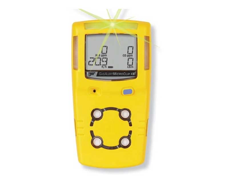 GasAlertMicroClip Multi Gas Detector XL - MCXL-XWHM-Y-OE